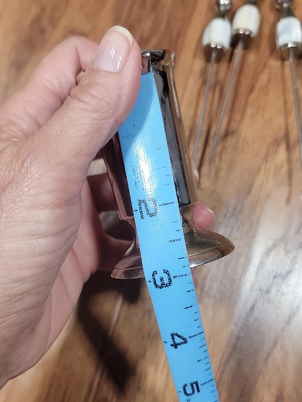 Mother of Pearl Appetizer/Martini Picks with Stand - Home Accents